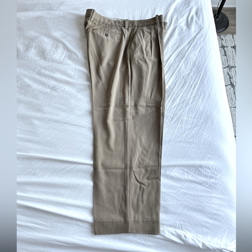 Tommy Bahama Havana Pleated Silk Pants 38 W x 32 L